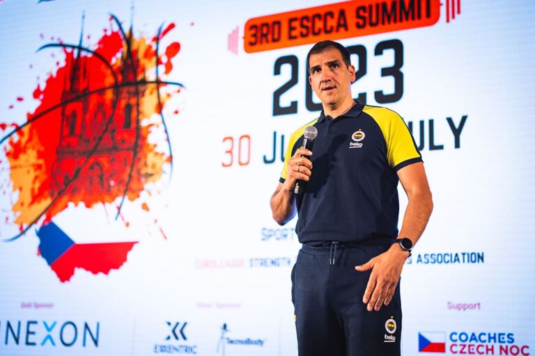 ESCCA Summit day - Strength coach Kostas Chatzichristos